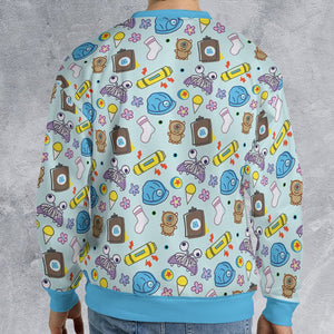 All-over Print Sweatshirt - VEKNG7HA -  - 2
