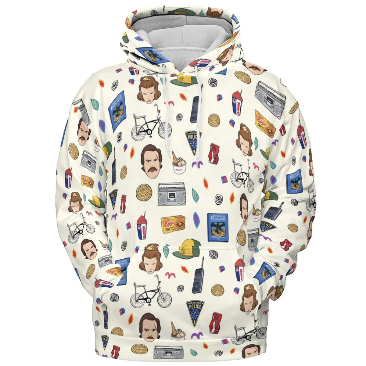Stranger Things Collection All-over Print Hoodie