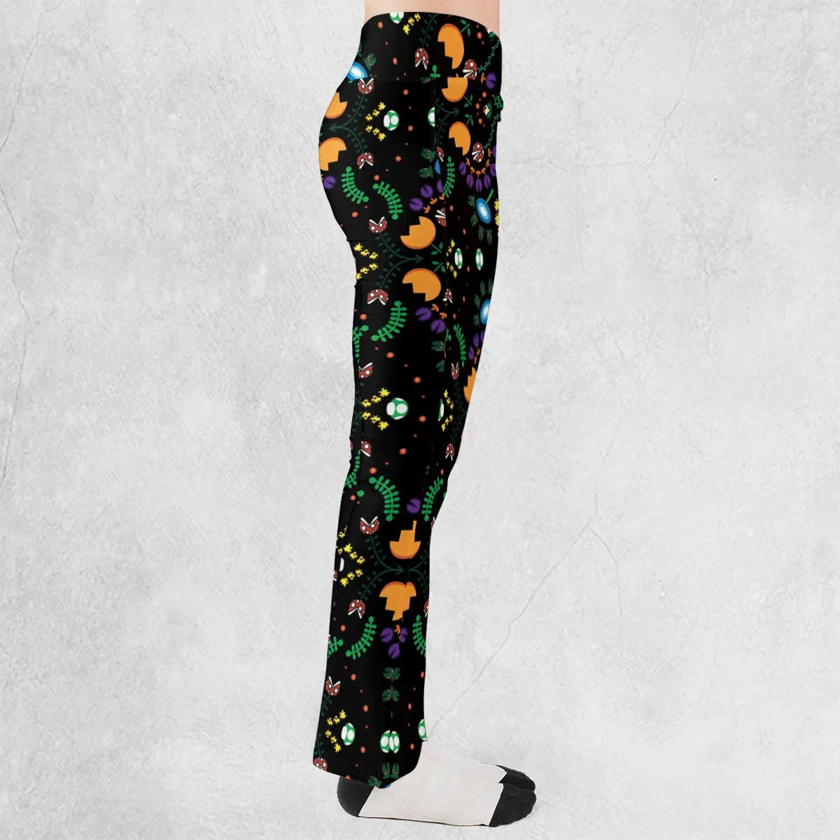 Mario Bros Piranha Plant Flare Leggings