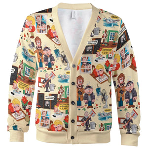Alone for Christmas Cardigan
