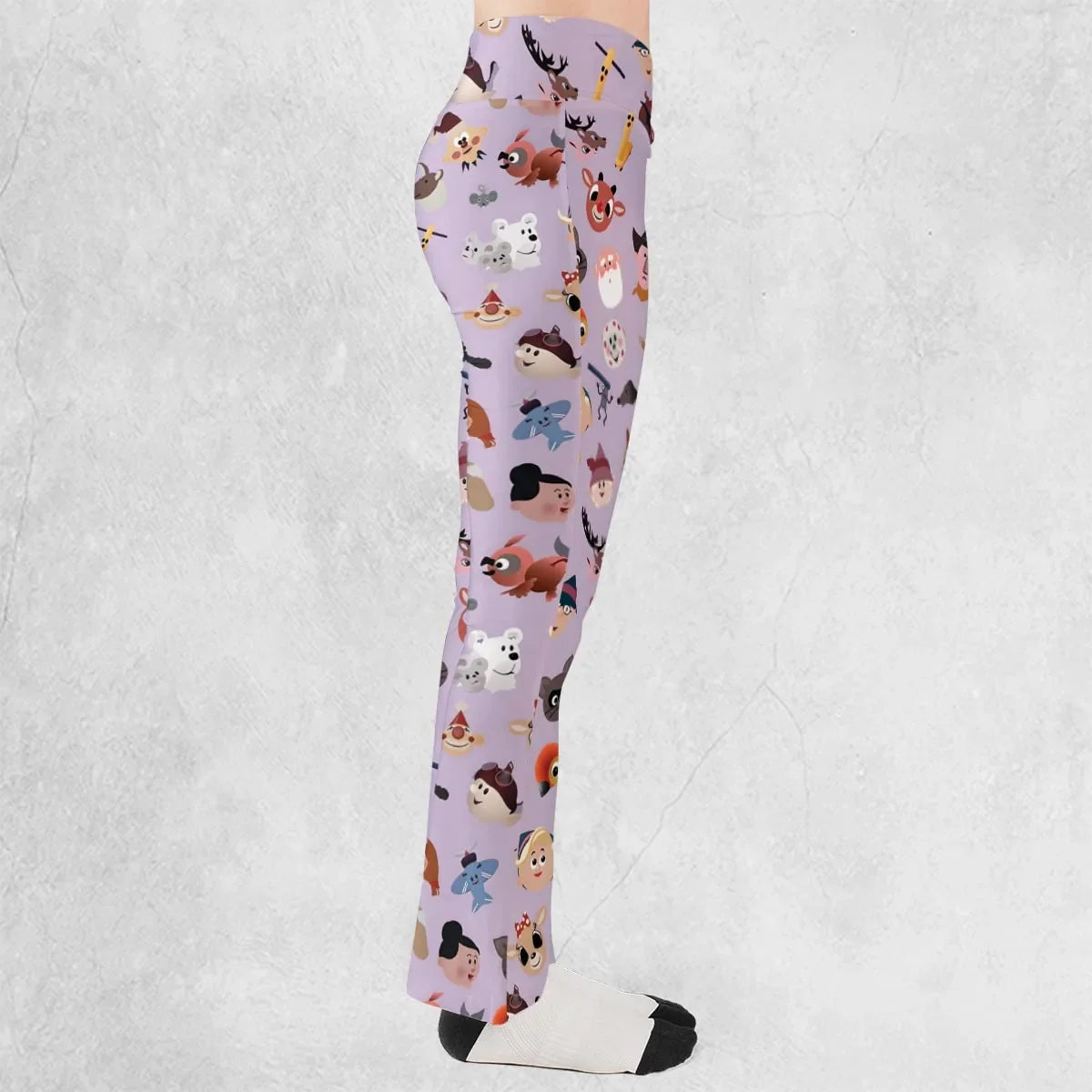Iconography Rudolph the Red-Nosed Reindeer Flare Leggings