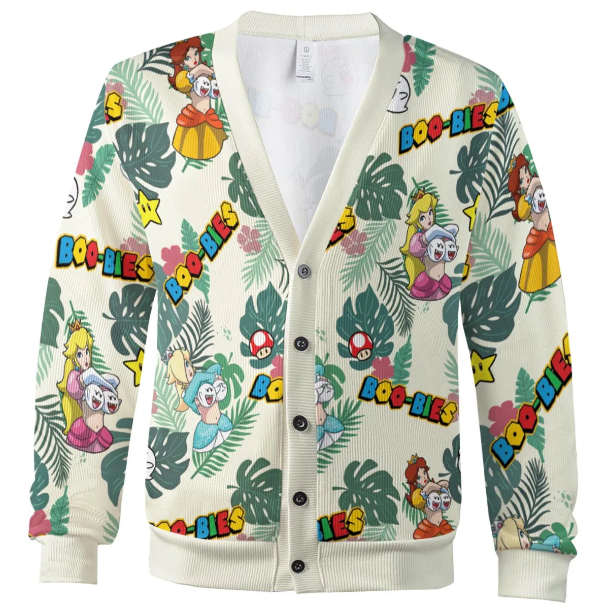 Super Mario Boo-Bies Pattern Cardigan