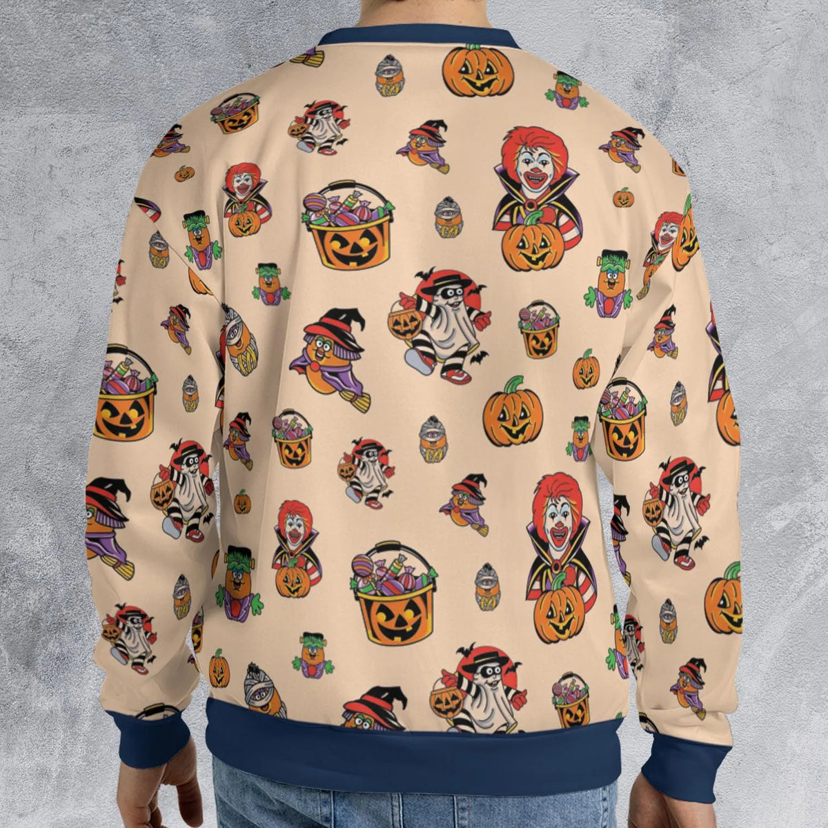 McDonaldland Halloween All-over Print Sweatshirt