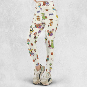 Rugrats Happy Halloween Pattern Legging
