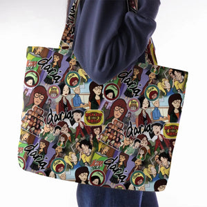 Sick Sad World Daria Large Tote Bag