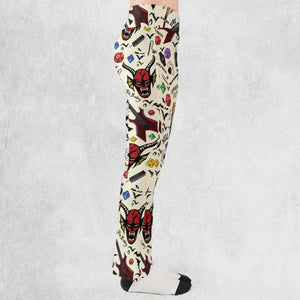 Hellfire Club Stranger Things Flare Leggings