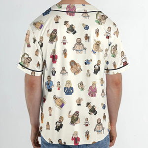 Old School Pro Wrestling Unisex Baseball Jersey