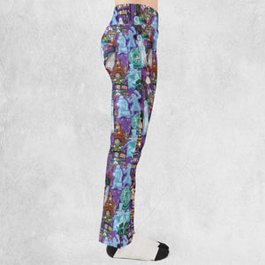 Foolish Mortal Supply Haunted Mansion Flare Leggings