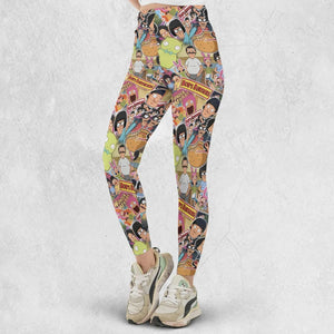 Bob's Burger Wonder Wharf Legging