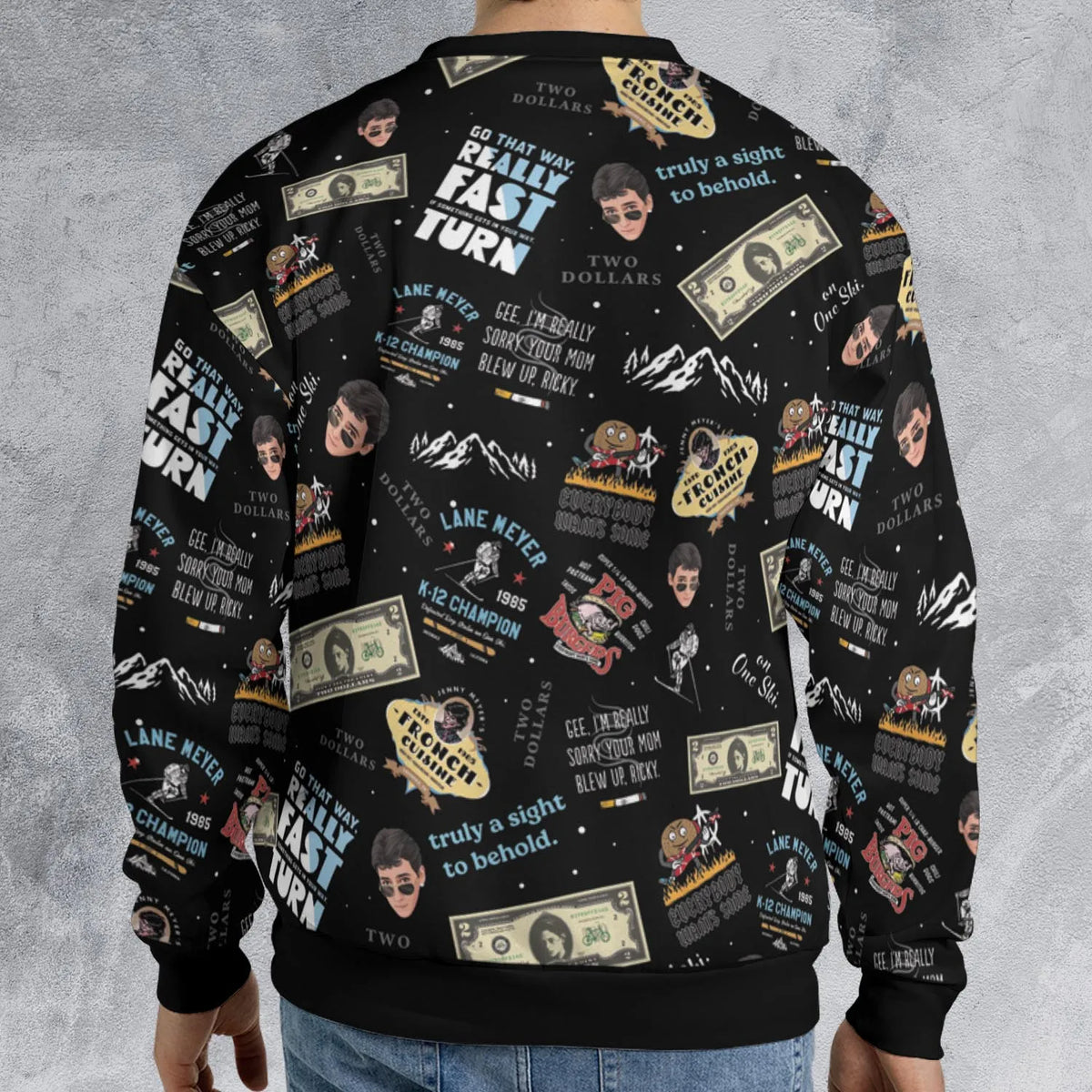 Better Off Dead All-over Print Sweatshirt