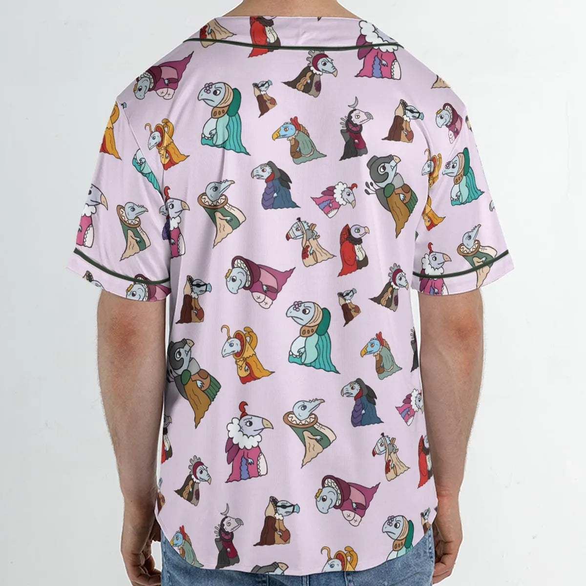 Cute Skeksis The Dark Crystal Unisex Baseball Jersey