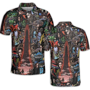Stephen King Universe AOP Men/Women Polo Shirt