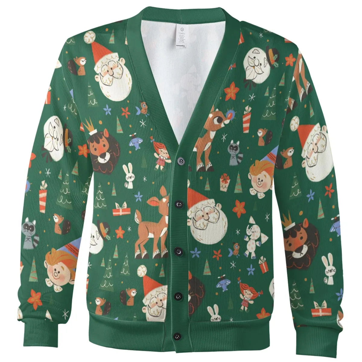 Rudolph The Red Nosed Reindeer Characters Cardigan