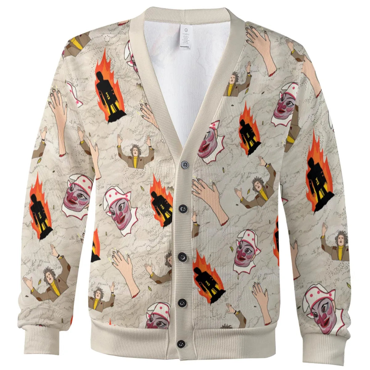 The Wicker Man Pattern Cardigan