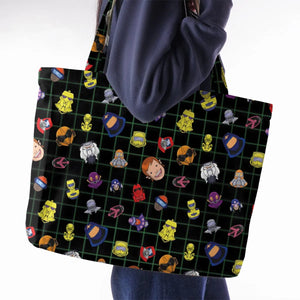 Retro 80s M.A.S.K Cartoon Large Tote Bag