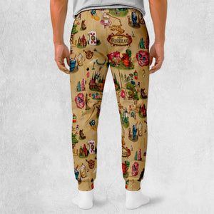 Wonderland map Sweatpants