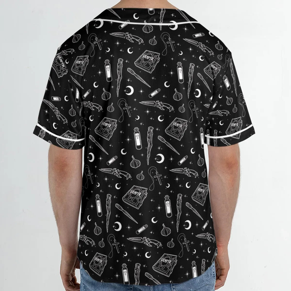 Buffy The Vampire Slayer Items Pattern Unisex Baseball Jersey
