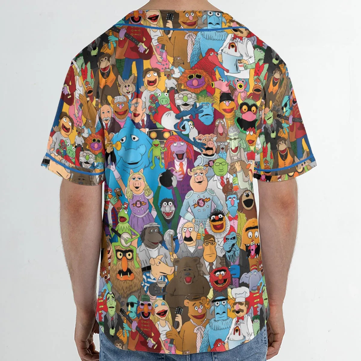 The Great Muppet Jubilee The Muppet Unisex Baseball Jersey