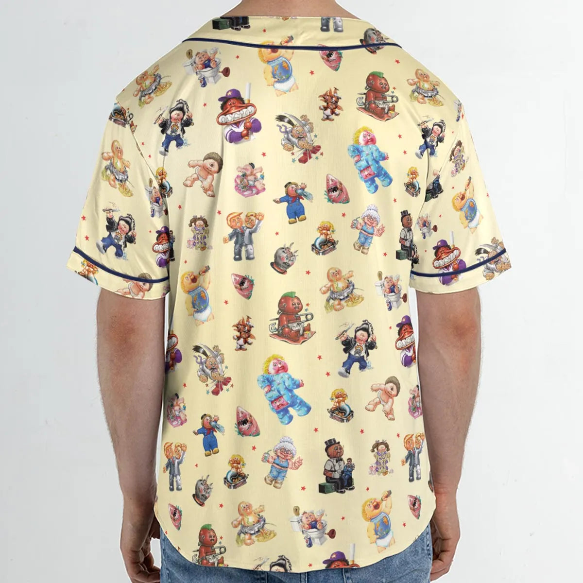 90s Garbage Pail Kids Unisex Baseball Jersey