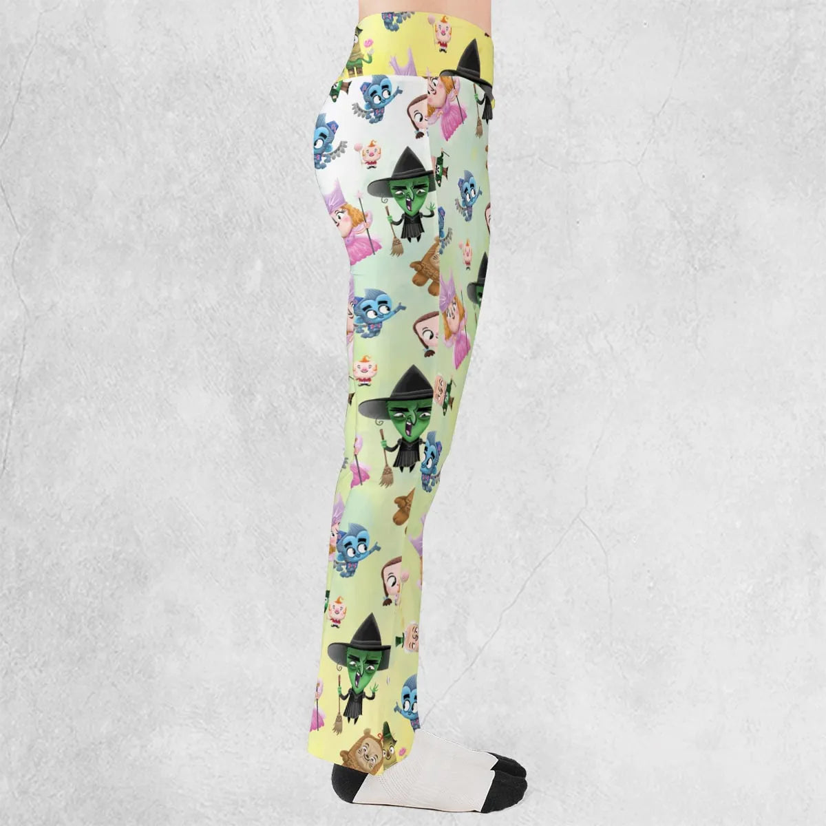 Glinda and Elphaba Meet and Greet Flare Leggings