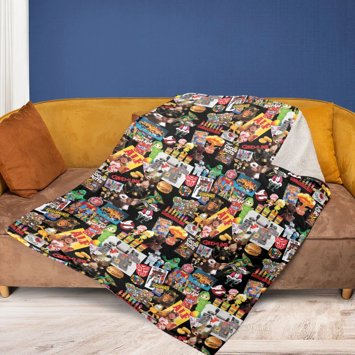 80's Kids Starter Pack Fleece Blanket