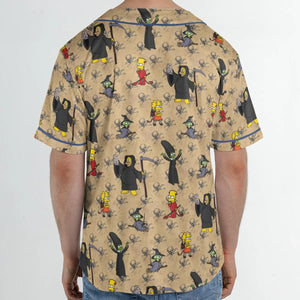 Daily Dose Of Simpsons Unisex Baseball Jersey
