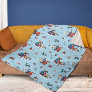 Song of The South Characters Fleece Blanket