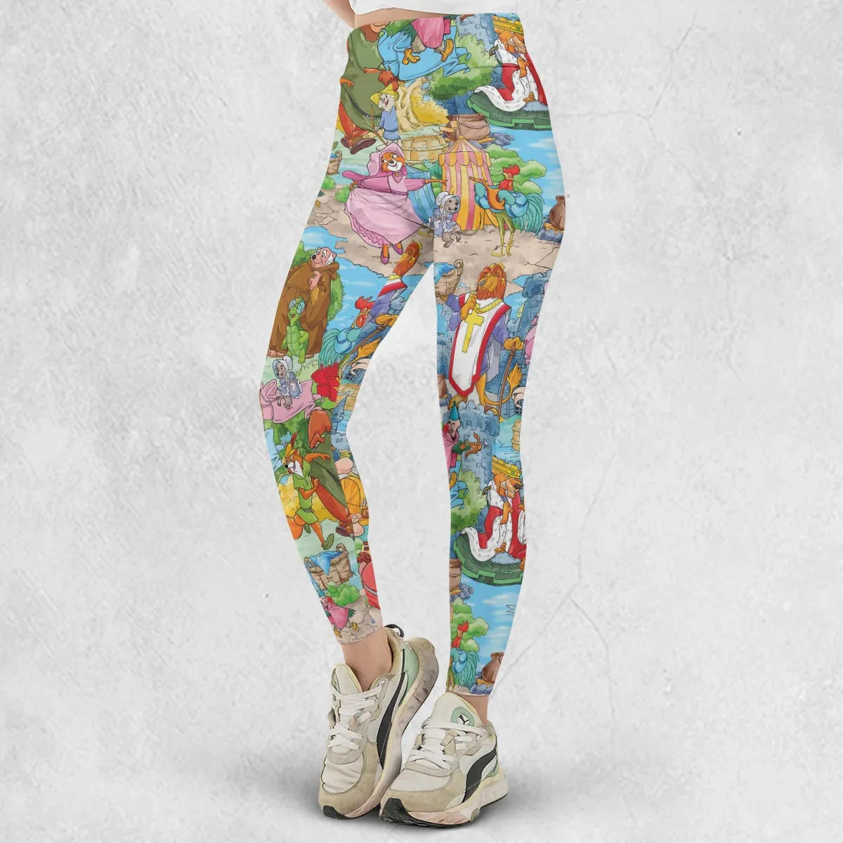 Archer Wood Plaid Robin Hood Legging