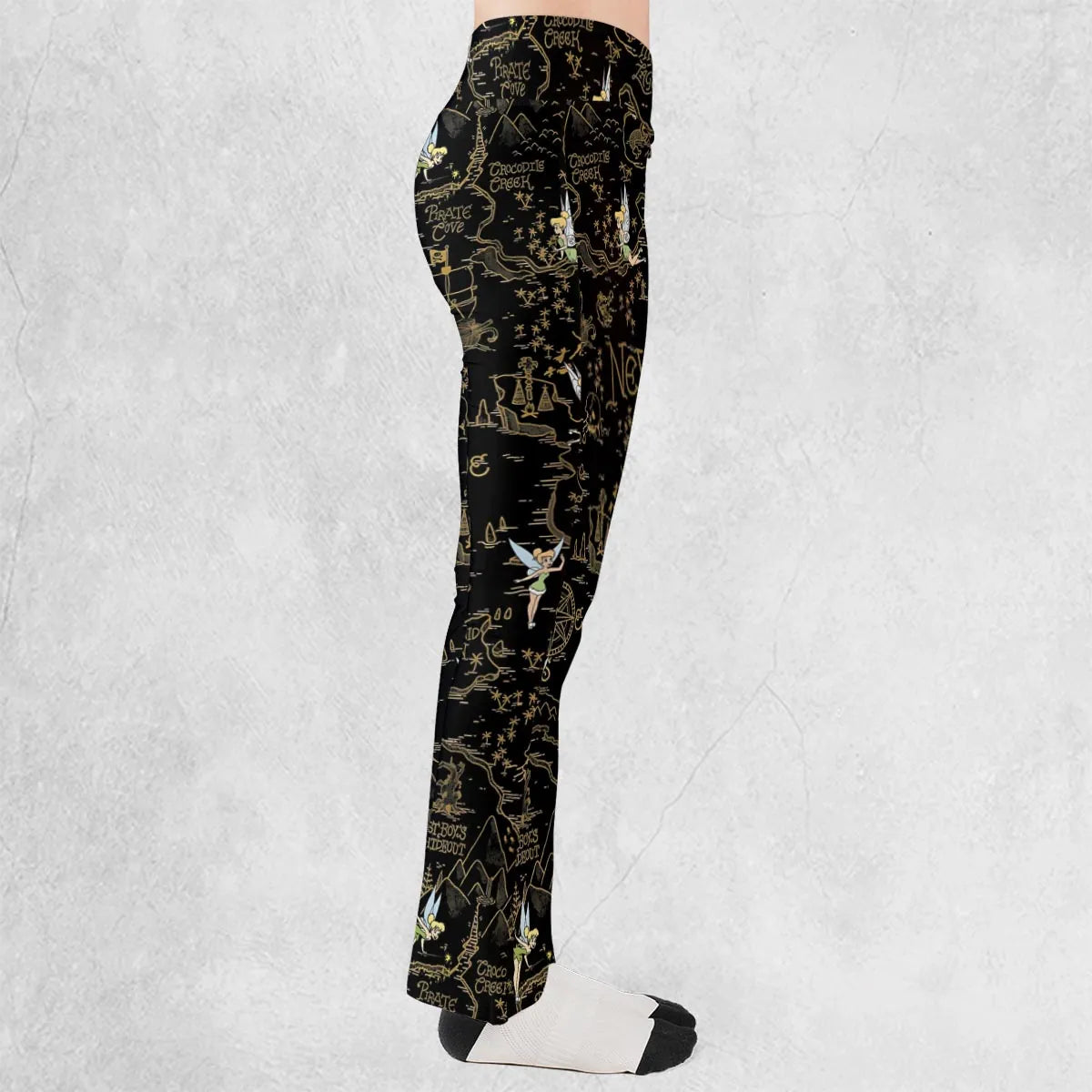 Finding Neverland Tinker Bell Flare Leggings