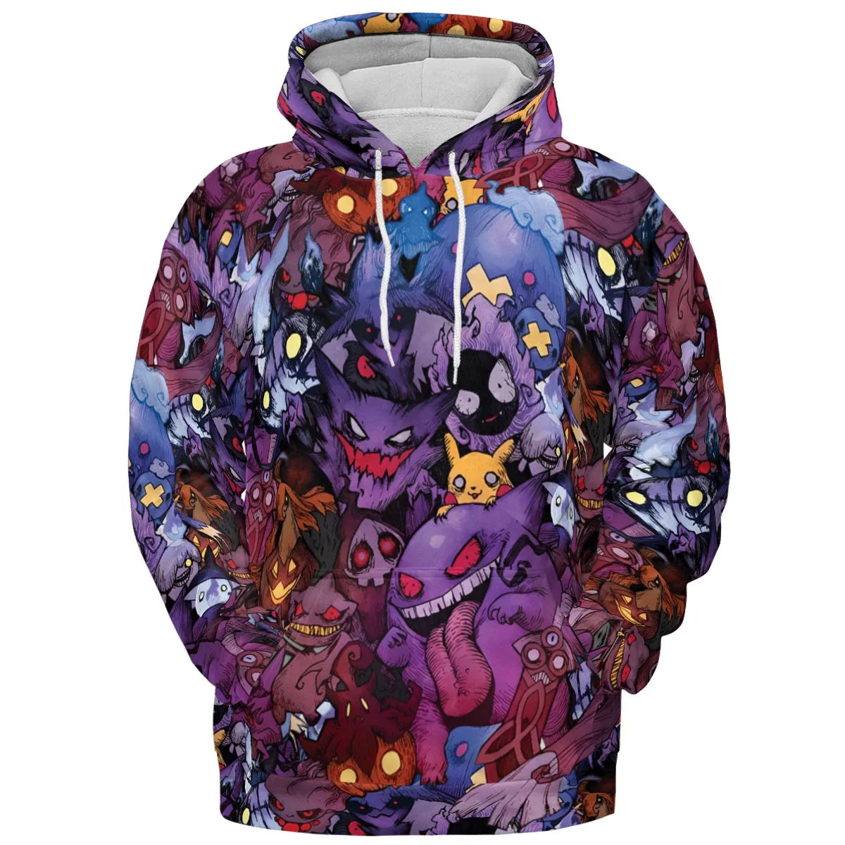 Scaries Poison Pokemon All-over Print Hoodie