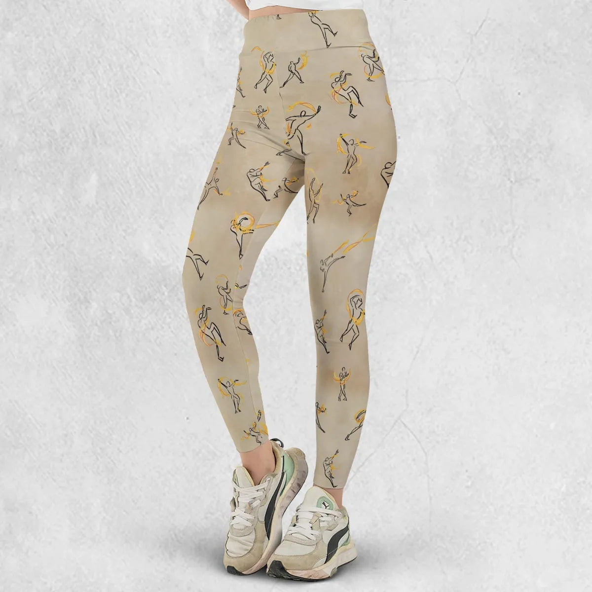 Fire Scroll Avatar The Last Airbender Legging