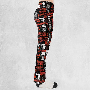 Monster Tiles Flare Leggings