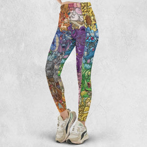 Rainbow Epic Pokemon Legging
