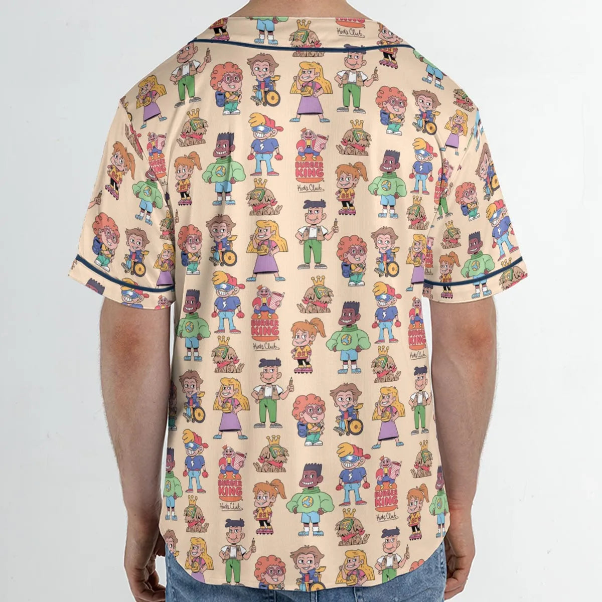 BK Kids Club Unisex Baseball Jersey