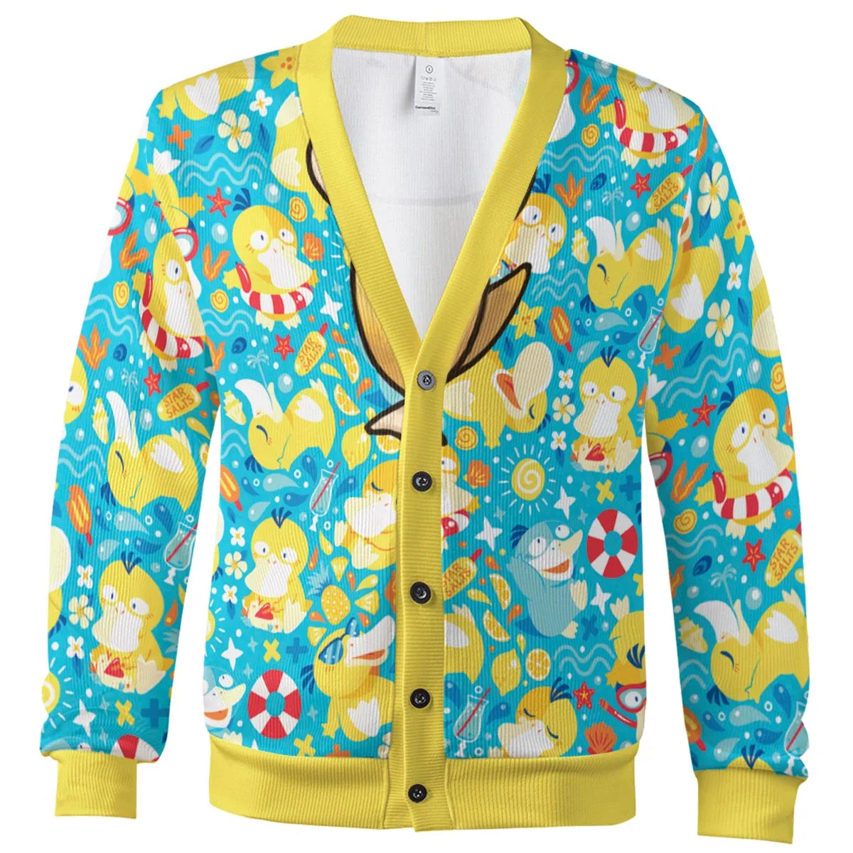 Psyduck Power Pokemon Cardigan