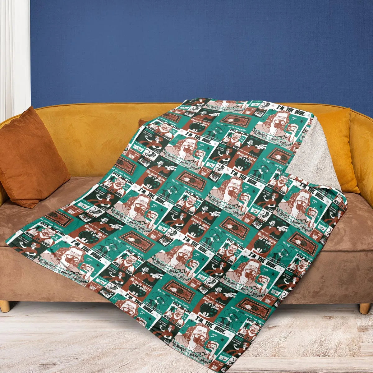 I'm The Dude The Big Lebowski Fleece Blanket