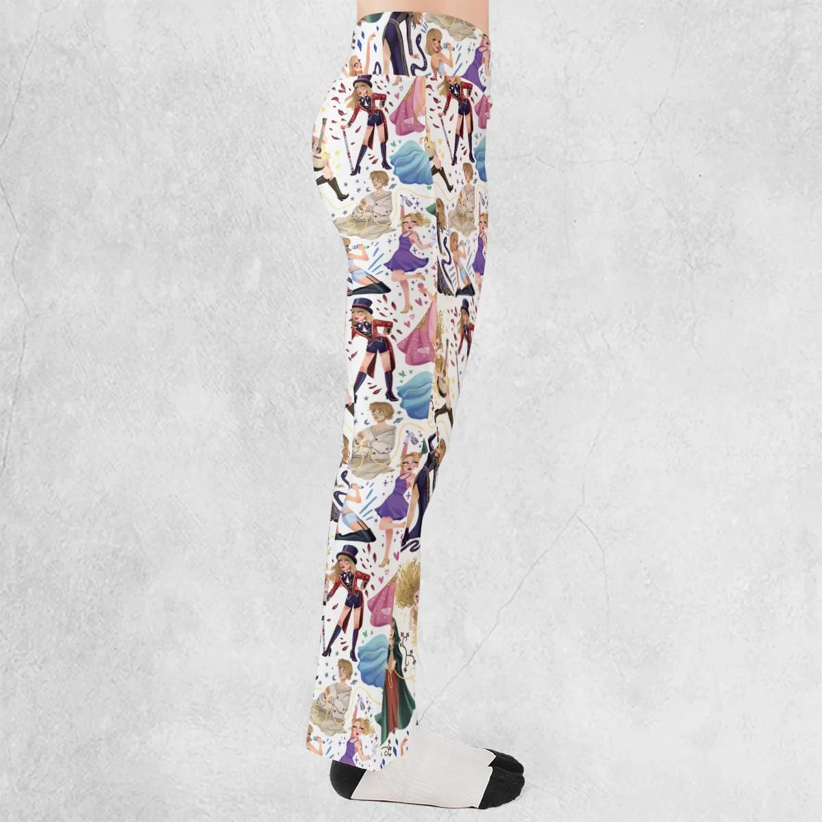 Blondie Colorful Lineup Flare Leggings