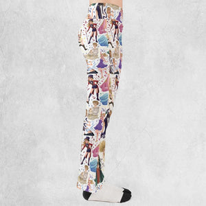 Blondie Colorful Lineup Flare Leggings
