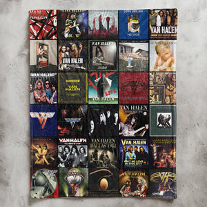 Van Halen Sherpa Blanket A Warm Tribute to Rock’s Wildest Era