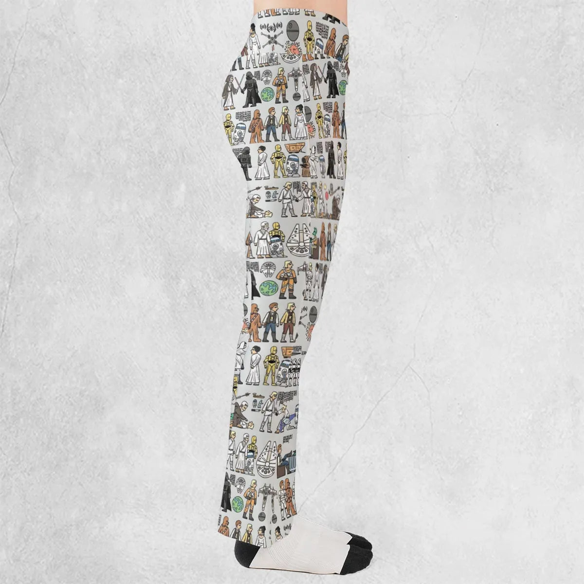 Egyptian Galaxy Wars Flare Leggings