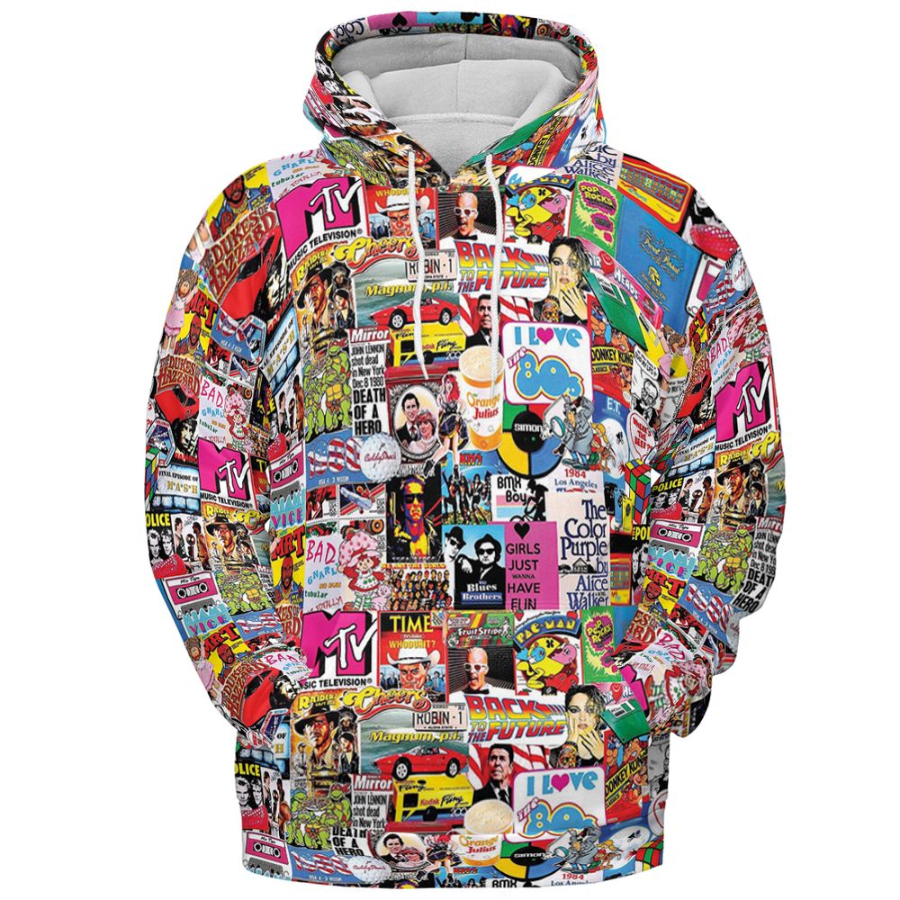 All-over Print Hoodie - BG4LSLQU -  - 2