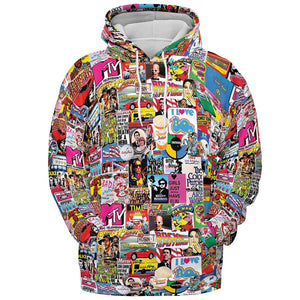 All-over Print Hoodie - BG4LSLQU -  - 2