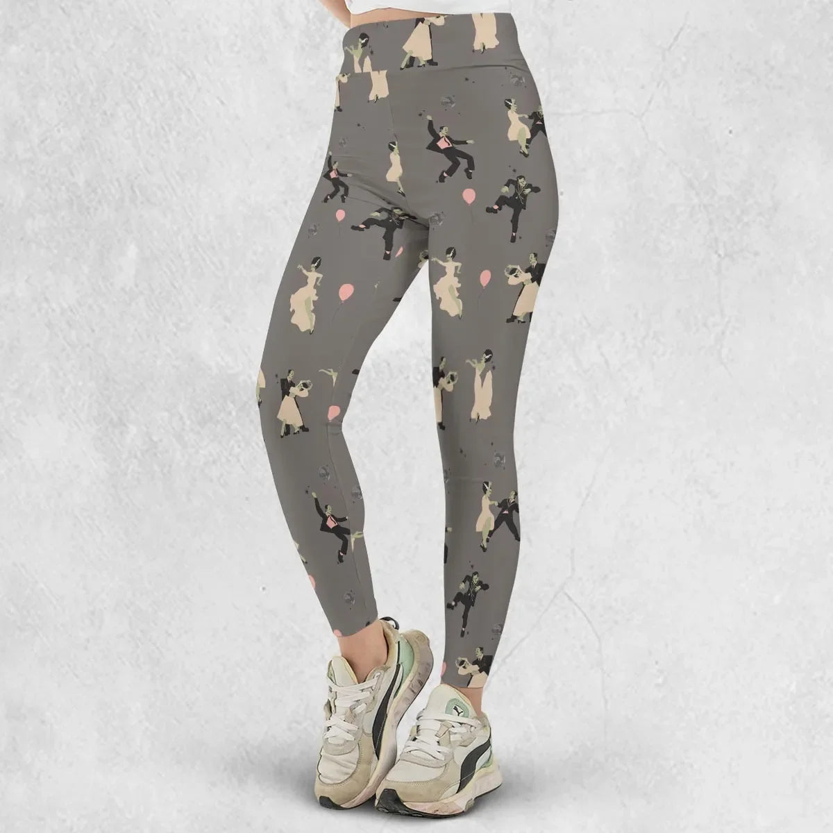 Dirty Dancing Frankenstein and Bride of Frankenstein Legging