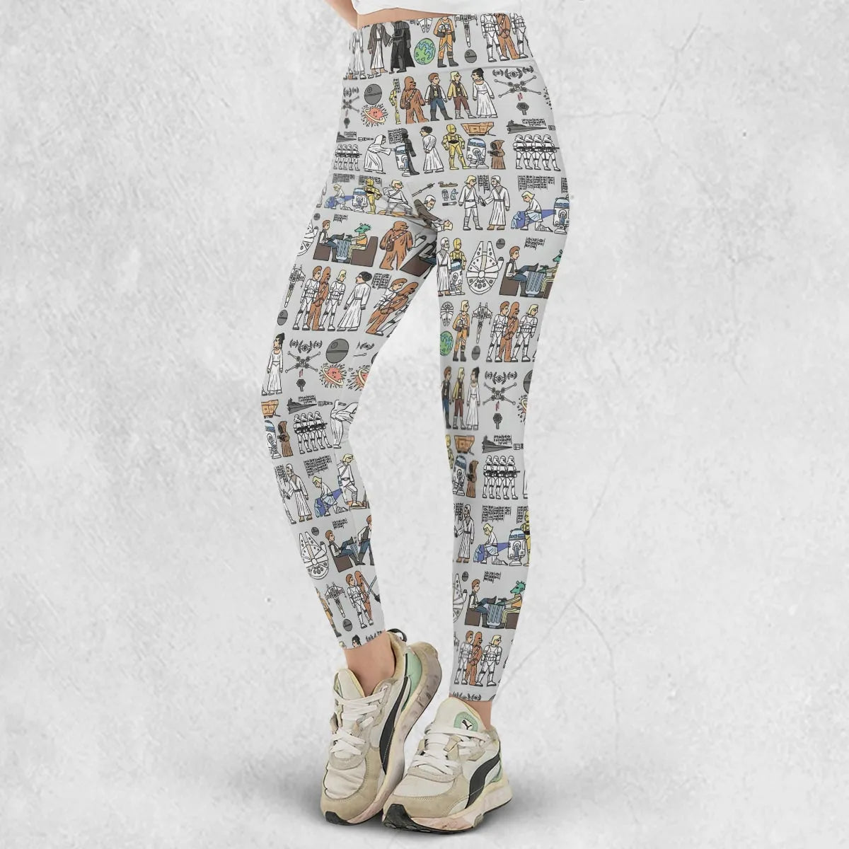 Egyptian Galaxy Wars Legging