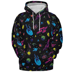 All-over Print Hoodie - CESNLXQR -  - 2