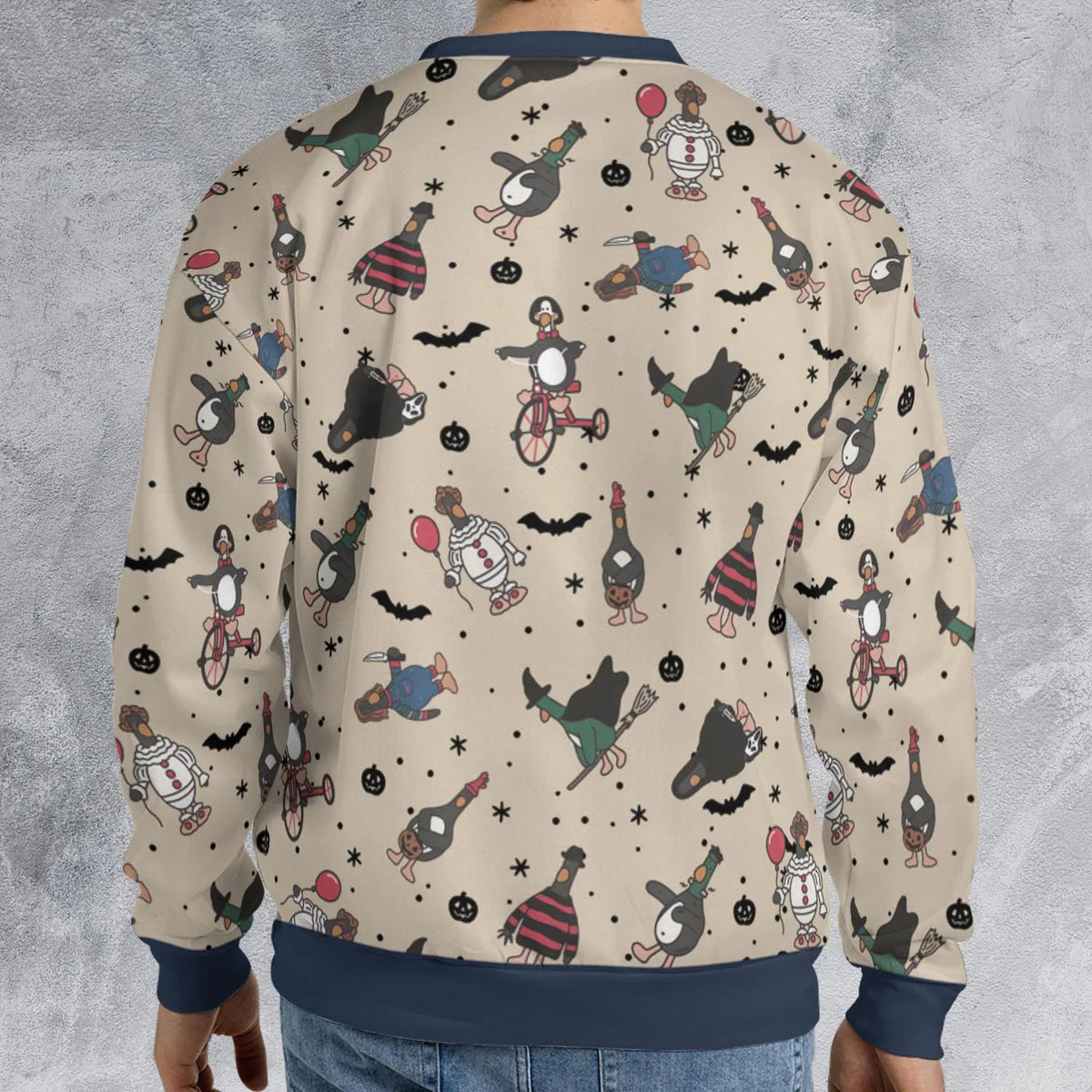 Quack Killer Horror All-over Print Sweatshirt