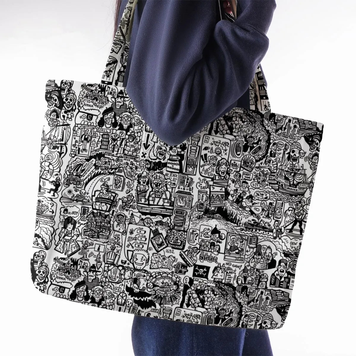 Classic Adventures The Goonies Large Tote Bag