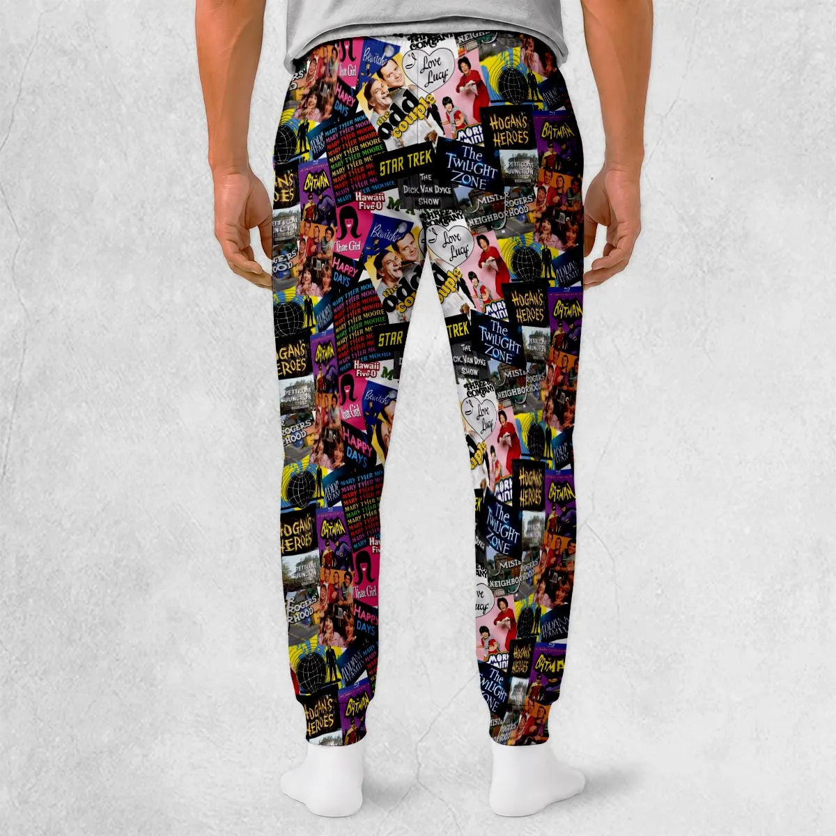 Classic Television Collage Sweatpants