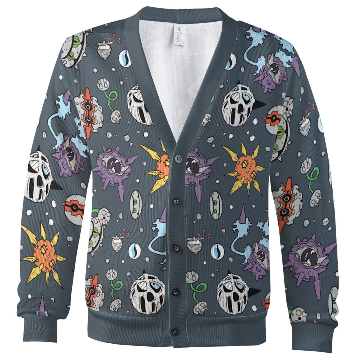 Rock Type Pokemon Cardigan