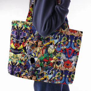 Super TV Heroes HB Large Tote Bag